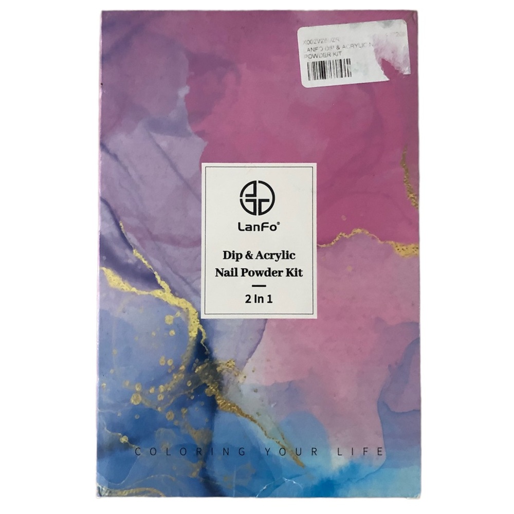🆕 Lanfo | Dip & Acrylic Nail Powder Kit (2 in 1) - Picture 1 of 3